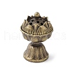 Alloy Incense Burner DJEW-D300-01F-AB-1