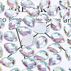 Fingerinspire Flat Back Imitation Taiwan Acrylic Rhinestone Cabochons GACR-FG0001-04-4