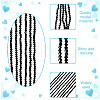 HOBBIESAY 10 Strands Imitate Austrian Crystal Bicone Glass Beads Strands GLAA-HY0001-37C-5