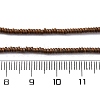Electroplated Non-magnetic Hematite Beads Strands G-P571-A01-01C-4