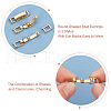DICOSMETIC 20 Sets Eco-Friendly Brass Watch Band Clasps KK-DC0001-63-4