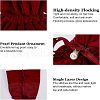  Velvet Jewelry Bags with Drawstring & Plastic Imitation Pearl TP-NB0001-20A-5
