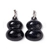 Synthetic Blue Goldstone Pendants G-E135-01P-04-2