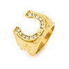 304 Stainless Steel and Rhinestone Finger Rings for Women RJEW-B121-08C-G-4