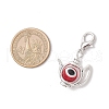 Kettle Alloy Pendant Decorations HJEW-JM03384-3