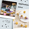 SUNNYCLUE Clear Glass Bottles Bead Containers CON-SC0001-11G-05-5