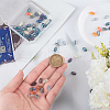 SUNNYCLUE 96Pcs 8 Colors Transparent Electroplate Glass Beads EGLA-SC0001-24-3