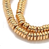 Electroplated Synthetic Non-Magnetic Hematite Beads Strands G-I360-C01-02-3