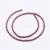 Electroplate Glass Beads Strands EGLA-K010-FP03-2