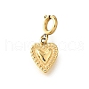 Heart 304 Stainless Steel Pendant Decorations STAS-H202-12G-03-1