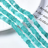 Dyed Natural White Jade Beads Strands G-S364-083A-02-4