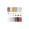  60G 12 Styles Czech Glass Seed Beads SEED-NB0002-11-7