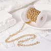 Aluminium Twisted Curb Chains CHA-YW0001-03-6