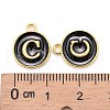 Golden Plated Alloy Charms ENAM-S118-02C-3