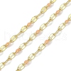 Rack Plating Brass Dapped Chains AJEW-Q153-02G-15-1