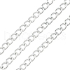 Aluminium Twisted Curb Chains CHA-YW0001-01S-1
