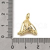 Brass Micro Pave Cubic Zirconia Pendants X-KK-U072-25G-3