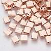 Electroplate Glass Seed Beads SEED-S023-20C-07-1