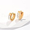 Fashionable Stainless Steel Hoop Earrings UO5588-5