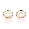 Brass Spacer Beads KK-T075-62G-2