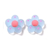 Translucent Resin Cabochons CRES-A049-06B-2