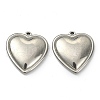 Non-Tarnish 304 Stainless Steel Pendants STAS-E191-17P-01-2