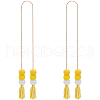 Polyester Tassel Pendant Decoration HJEW-WH20003-04A-03-2