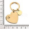 304 Stainless Steel Keychains KEYC-K024-01G-3