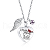 Heart with Wing Urn Ashes Pendant Necklace PW-WG4984E-06-1