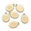 Ion Plating(IP) 304 Stainless Steel Charms STAS-F256-054G-1