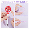 AHADERMAKER 28Pcs 14 Styles Acrylic Bead Frame SACR-GA0001-08-5