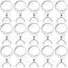 Beebeecraft 50Pcs 304 Stainless Steel Leverback Earring Finding STAS-BBC0002-50P-1