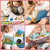 20 Sheets Laser Cute Paper Bookmark AJEW-Q148-04-8