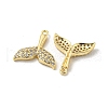 Brass Micro Pave Cubic Zirconia Pendants KK-H460-40G-2