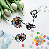 CREATCABIN Paper Window Decoration AJEW-CN0001-49B-02-5