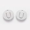 201 Stainless Steel Charms STAS-Q201-T051-U-2