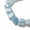 Natural Aquamarine Beads Strands G-C109-A16-02-4