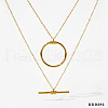 304 Stainless Steel Toggle Clasps Curb Chain Necklaces FS-WGE868D-01-1
