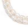 Natural Cultured Freshwater Pearl Beads Strands PEAR-P064-20J-06A-4
