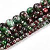 Baking Painted Glass Beads Strands X1-DGLA-N003-10mm-A09-2