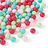 Opaque Acrylic Beads OACR-TAC0014-06F-2