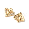Brass Micro Pave Cubic Zirconia Pendants KK-D373-01A-G-2