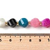 Natural Quartz Dyed Beads Strands G-U023-A02-06-5