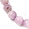 Natural Kunzite Stretch Beaded Bracelets BJEW-G630-A02-3