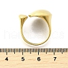 304 Stainless Steel Cuff Rings RJEW-D320-09G-5