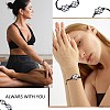 Adjustable Braided Nylon Cord Macrame Pouch Bracelet Making AJEW-SW00013-15-7