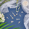 SUNNYCLUE 54pcs 9 styles Tibetan Style Alloy Pendants FIND-SC0010-71-4