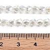Electroplate Glass Beads Strands EGLA-D030-T4mm-B02-5