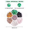 AHADERMAKER 280Pcs 7 Style Natural Mixed Gemstone Beads G-GA0001-55-2