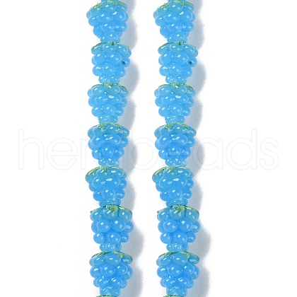 Handmade Lampwork Beads Strands LAMP-Q036-05G-1